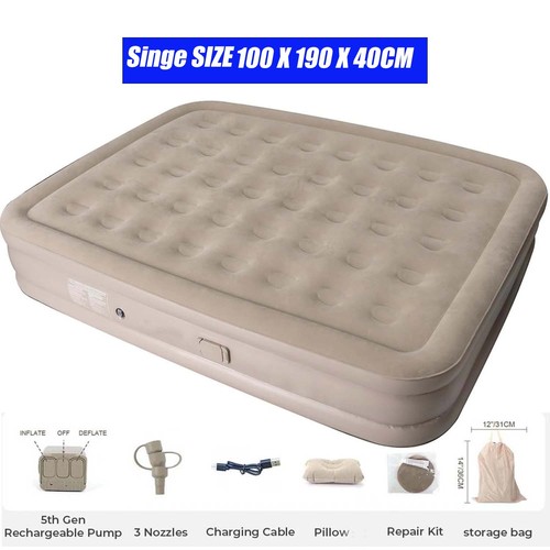 Double high raised - double, inflatable