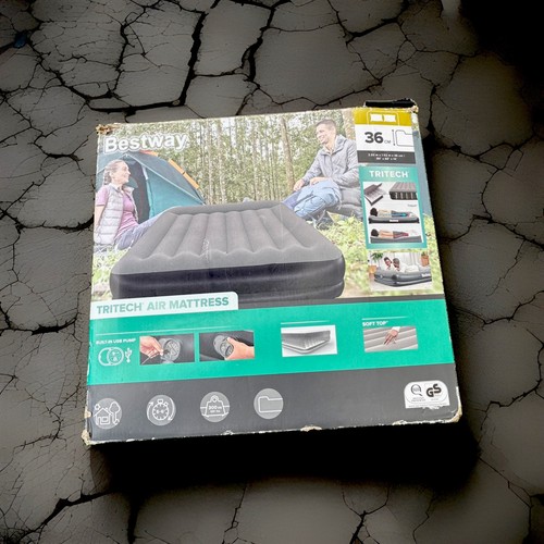 Bestway tritech double air bed - tritech,