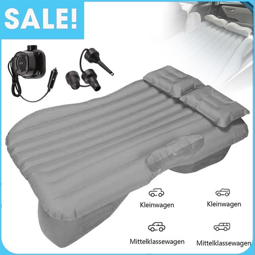 Double flocked camping airbed - flocked,