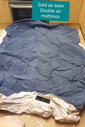 Inflatable double size air bed - inflatable,